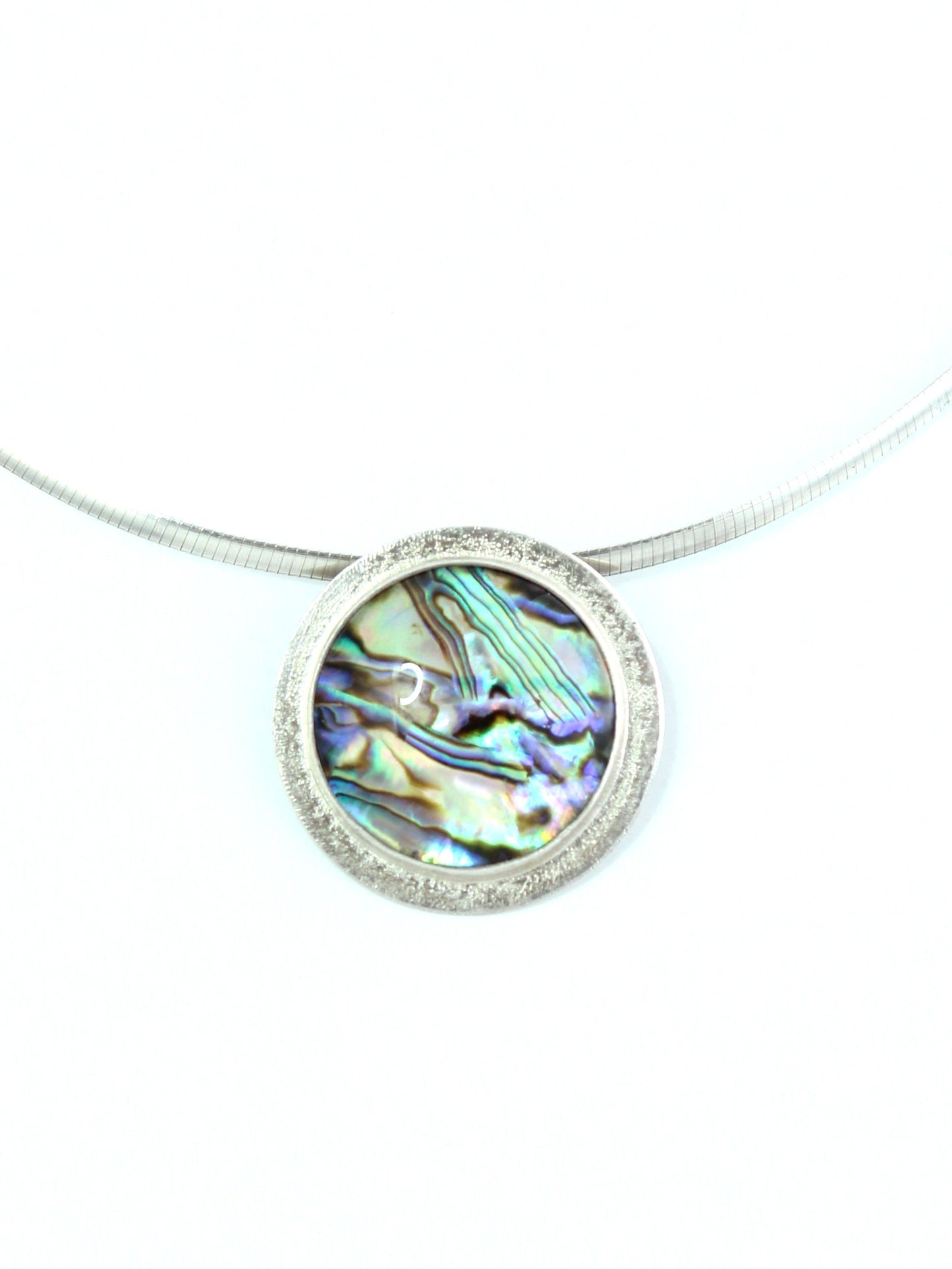 Abalone Sterling Silver Necklace