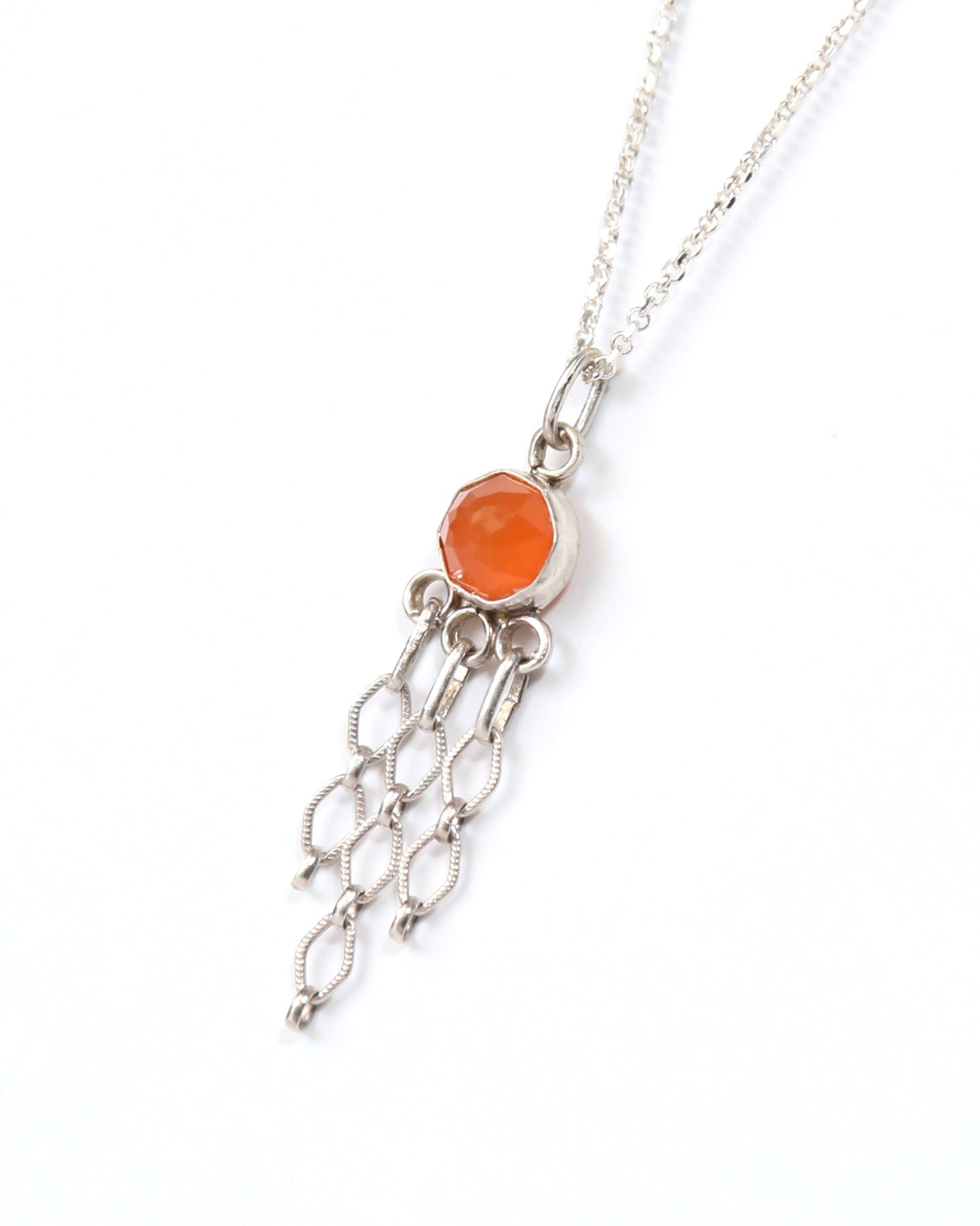 Carnelian Dangle Necklace