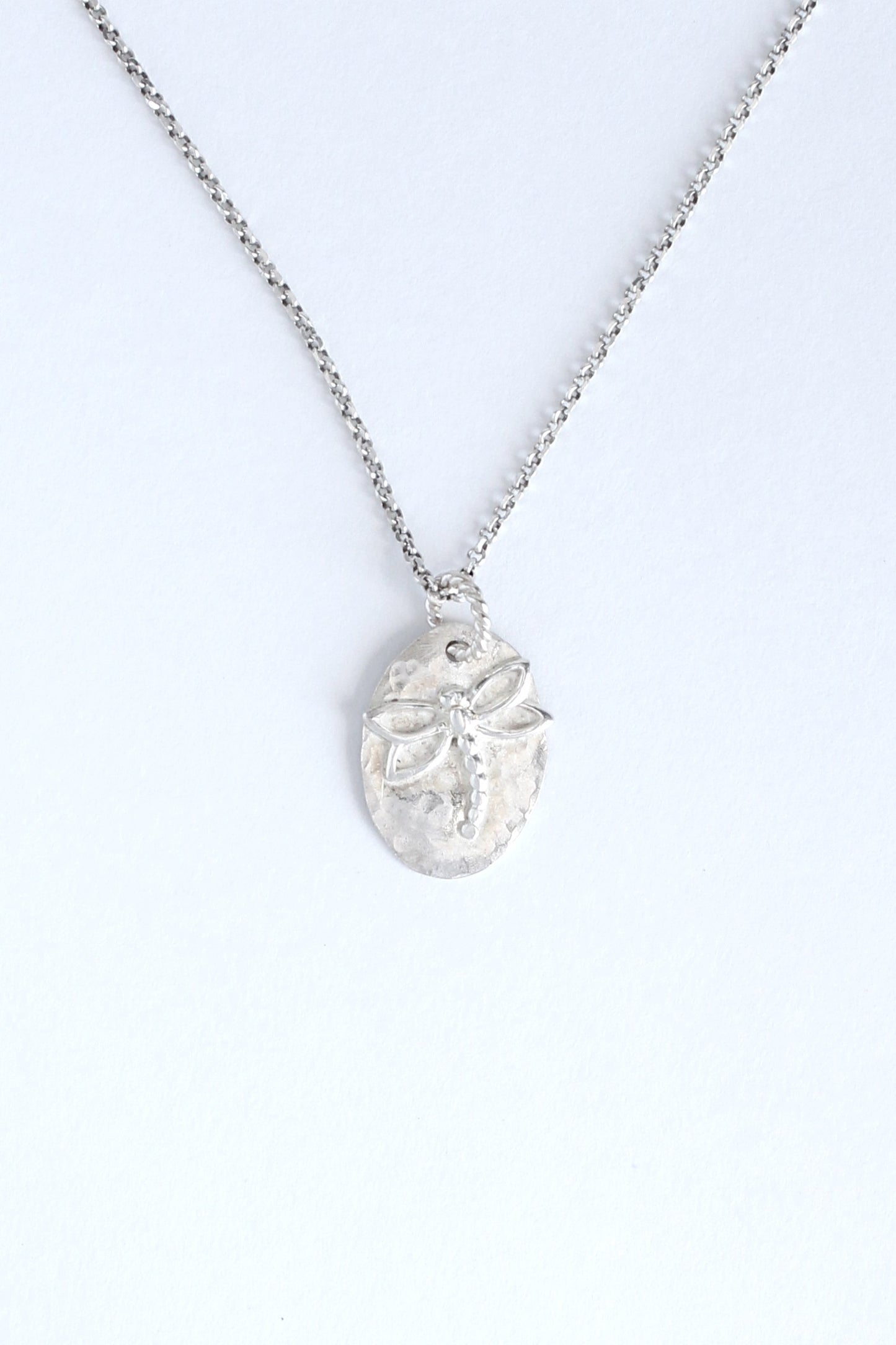 Dragonfly Sterling Silver Necklace