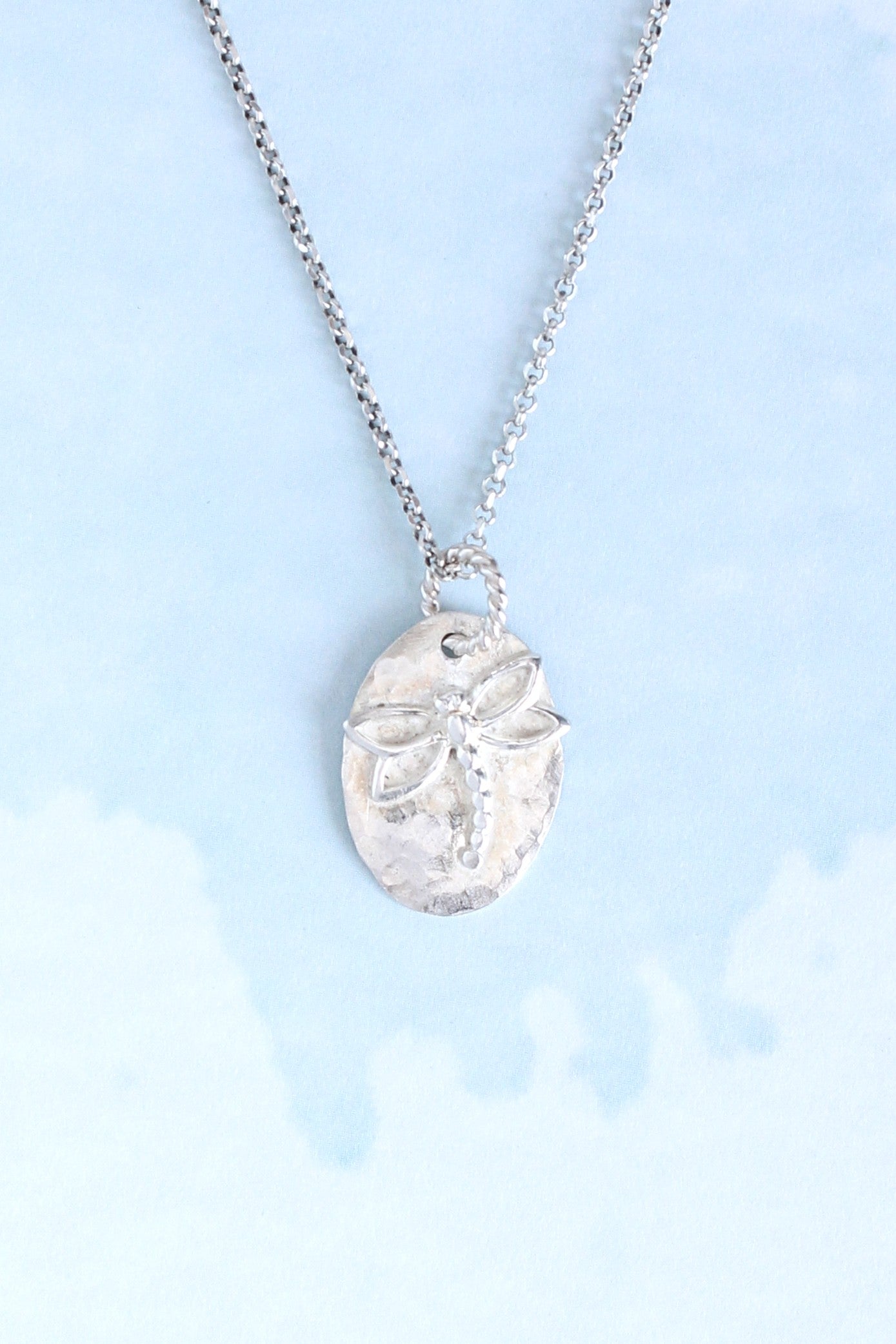 Dragonfly Sterling Silver Necklace
