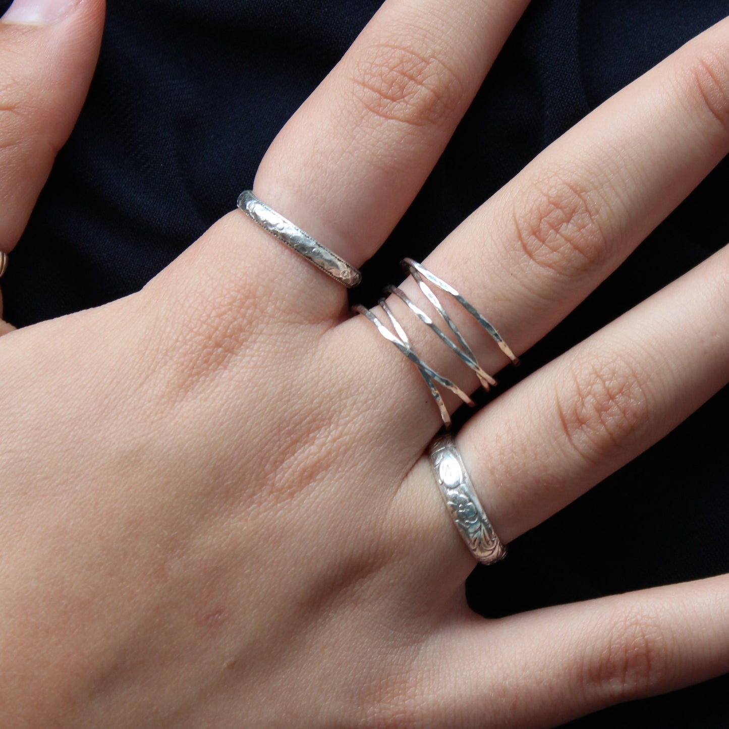 Infinity Sterling Silver Ring