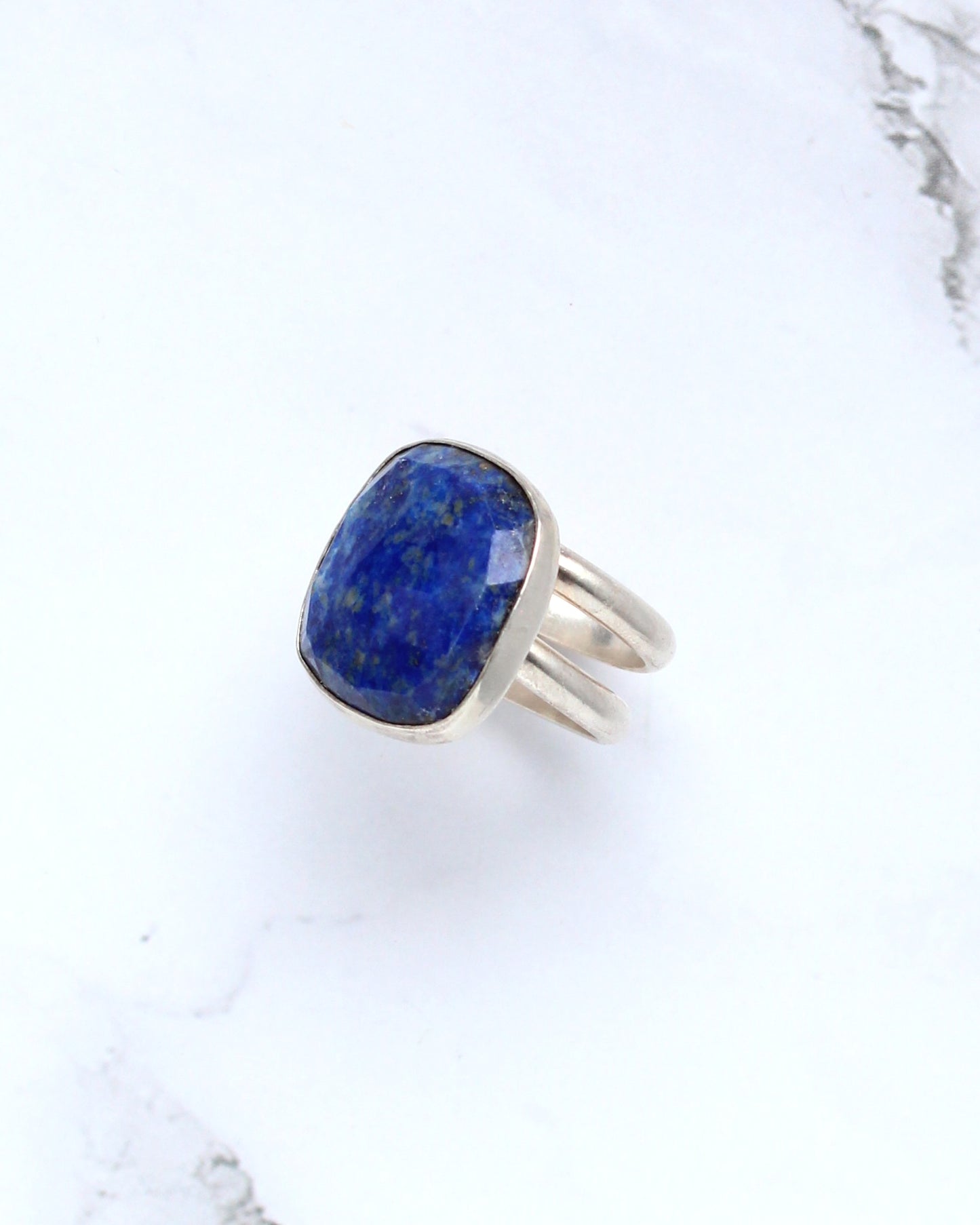 Lapis Lazuli Infinity Ring | Mira