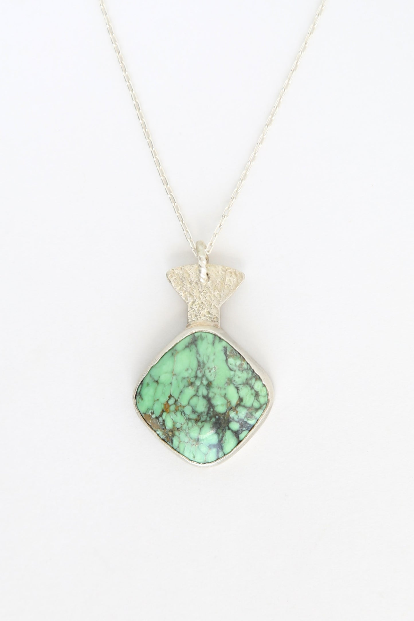 Australian Variscite Sterling Silver Necklace