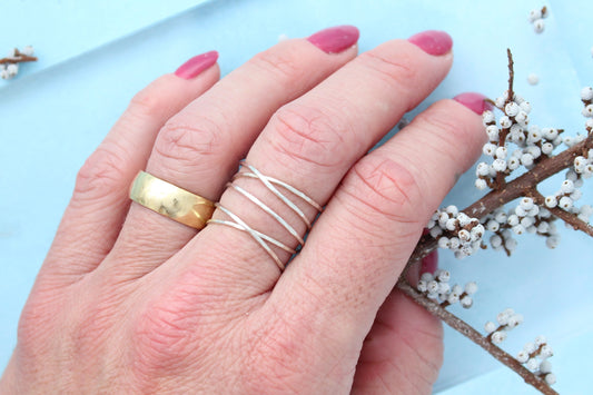 Infinity Sterling Silver Ring