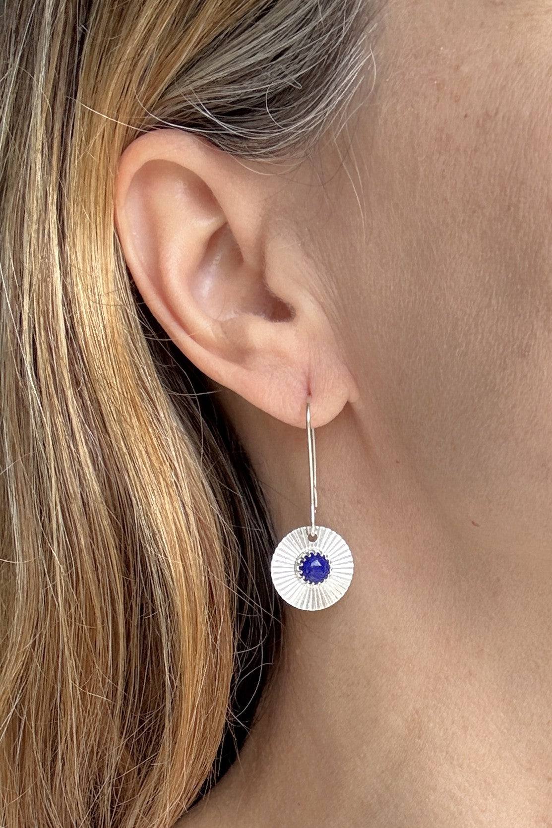 Lapis Lazuli Radiant Earrings