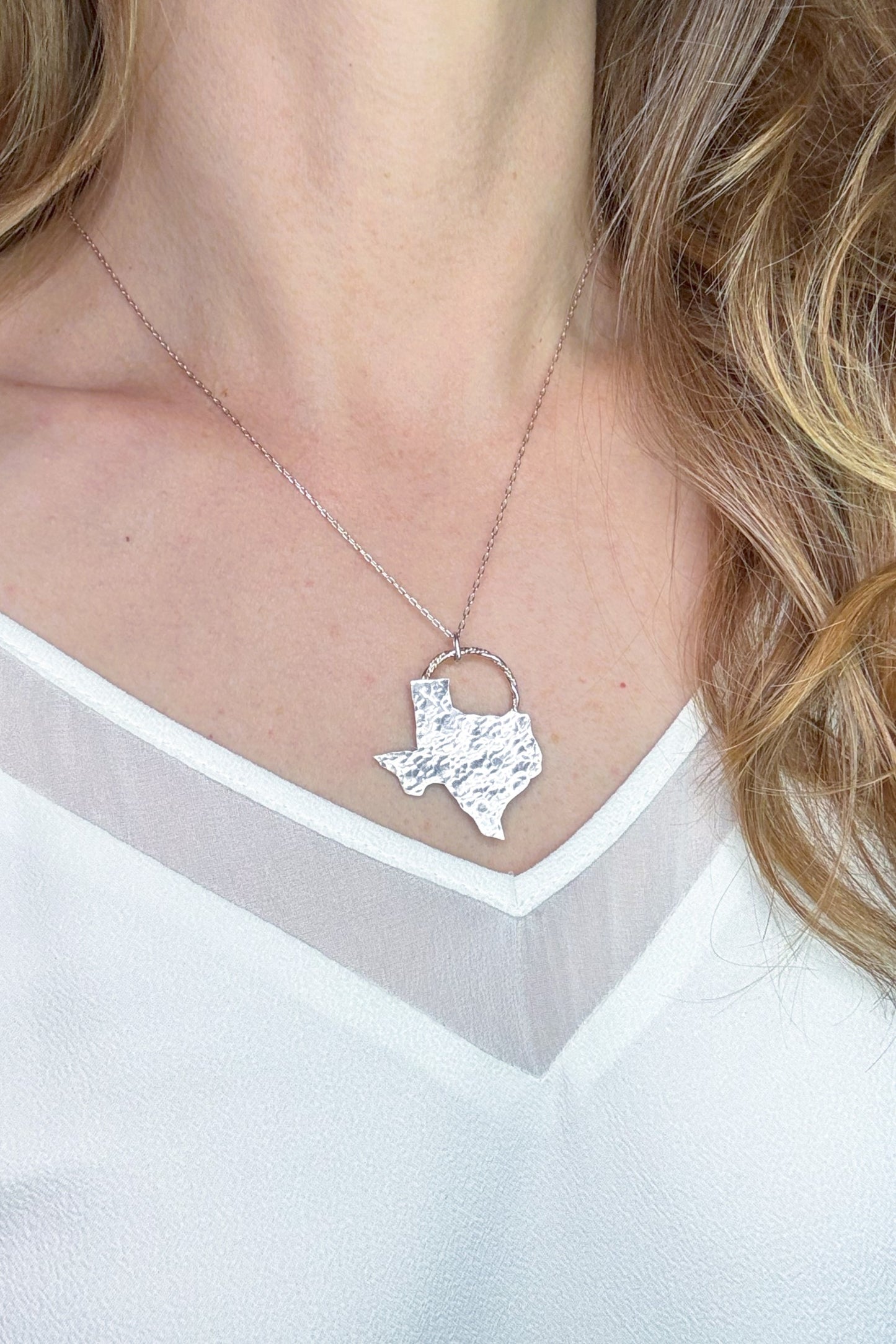 Texas Sunrise Sterling Silver Necklace