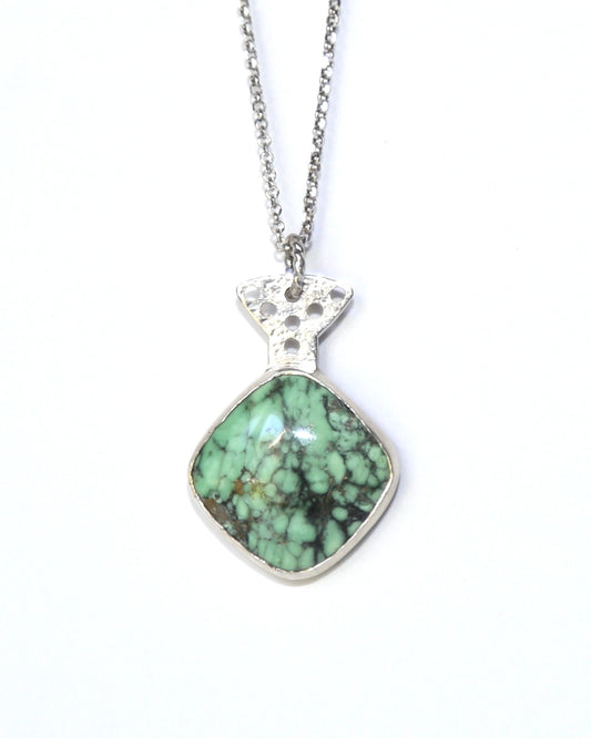 Australian Variscite Sterling Silver Necklace