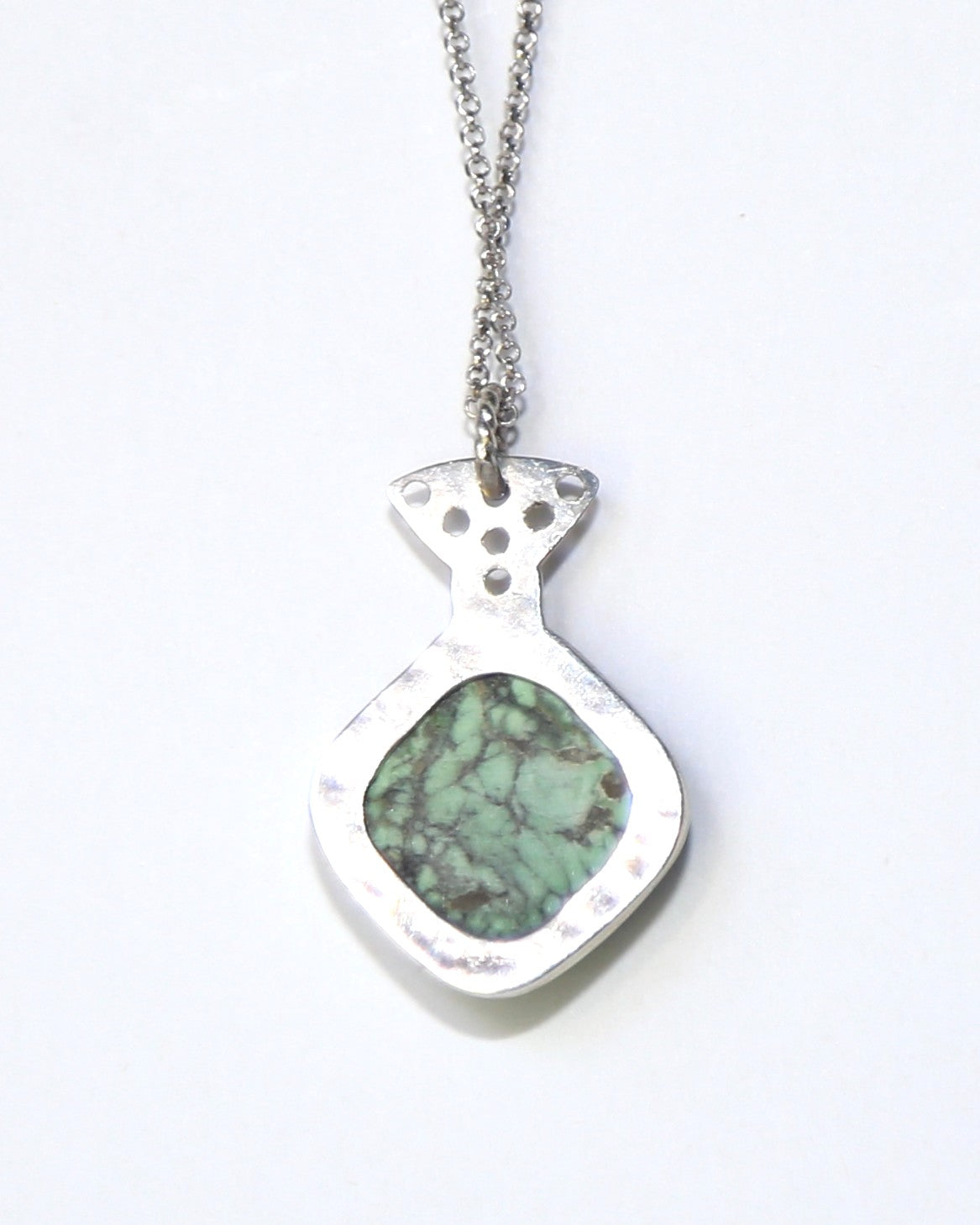 Australian Variscite Sterling Silver Necklace